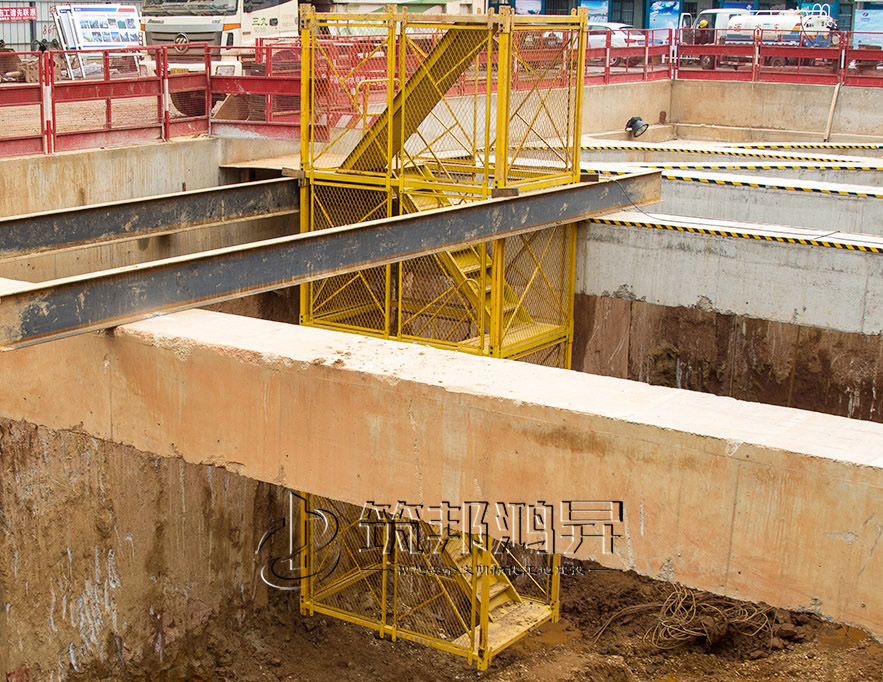 組裝式安全爬梯，基坑安全爬梯
