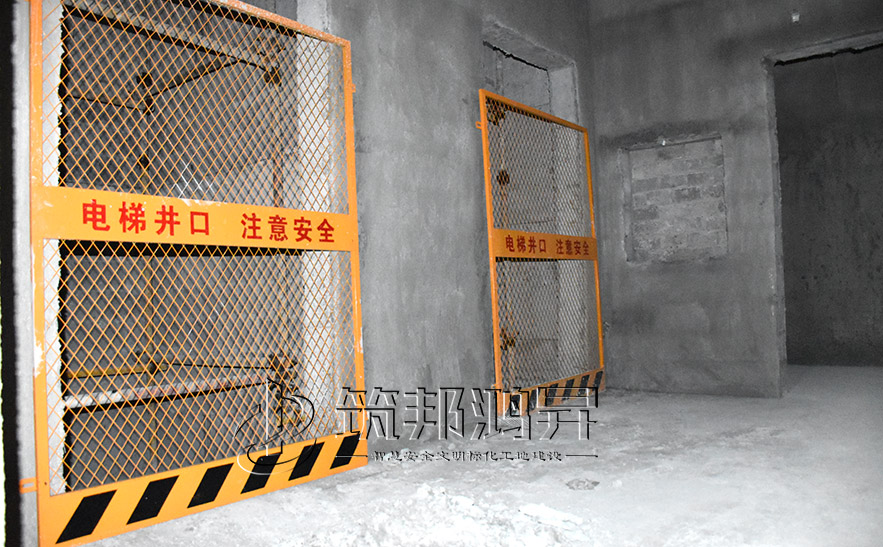 電梯井道防護(hù)門，電梯井水平防護(hù)
